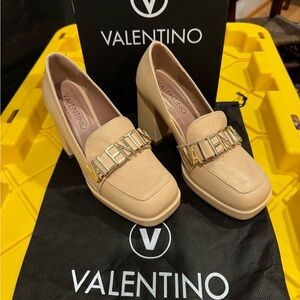 Valentino Loafer Heels